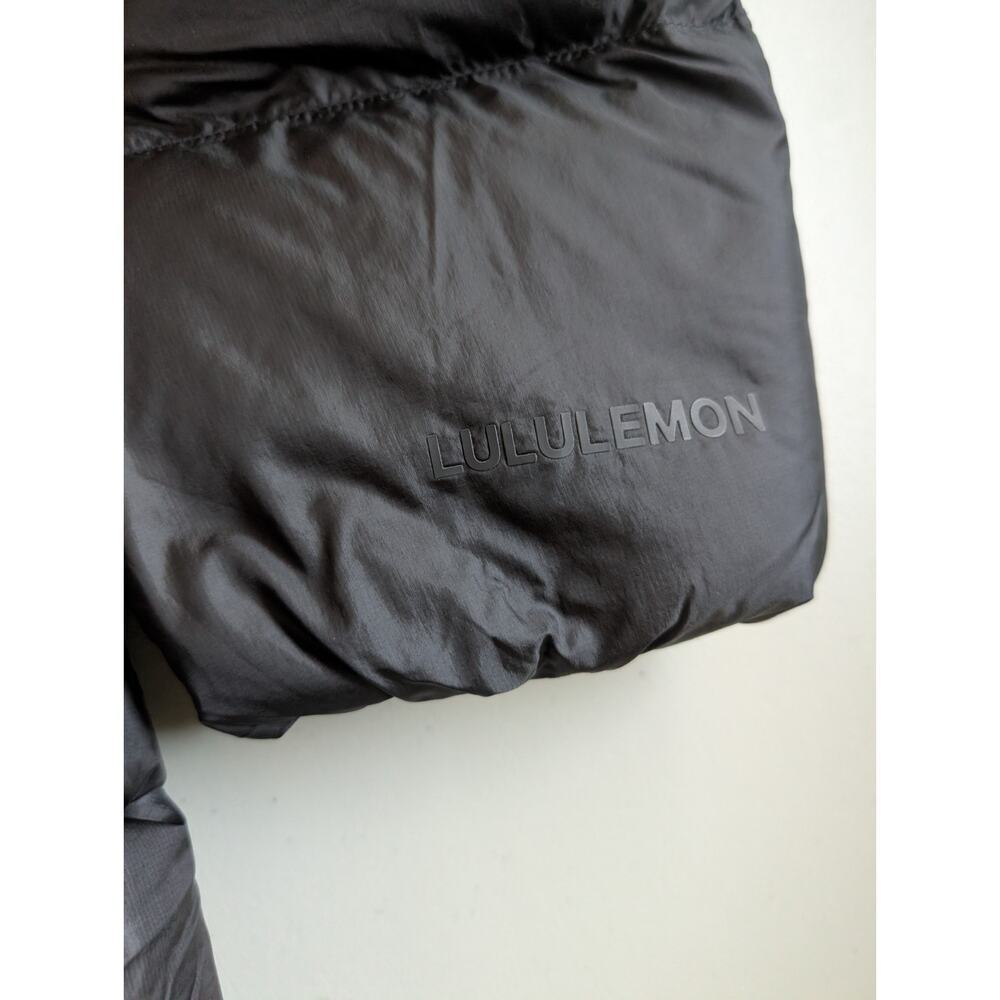 NWT Lululemon Featherweight 900Down-Fill Long Puffer Jacket Size XS Black - Picture 14 of 15